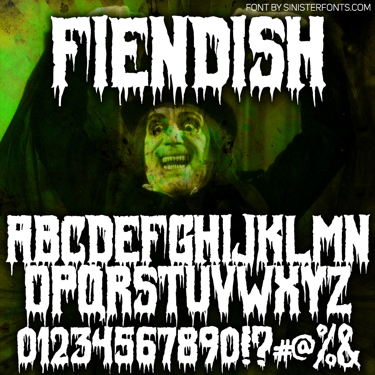 Fiendish Font : Click to Download