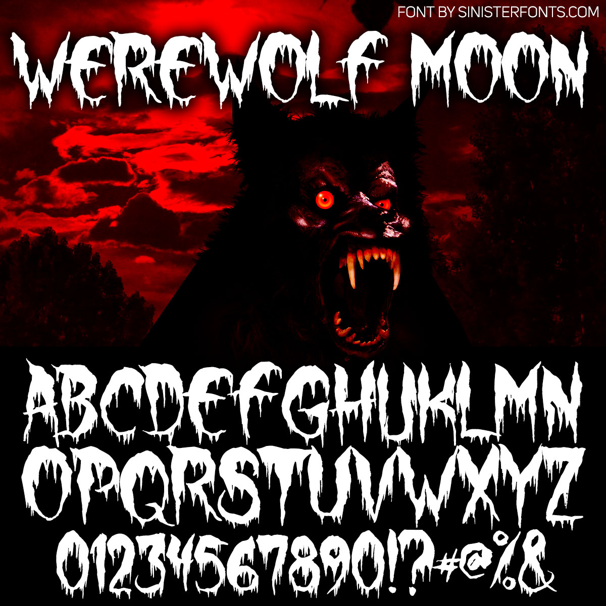 Werewolf Moon Font : Click to Download