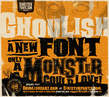 Ghoulish Font : Click to Download